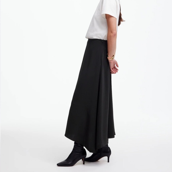 Madewell Asymmetric Midi Skirt - Picture 5 of 8